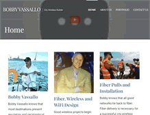 Tablet Screenshot of bobbyvassallo.com